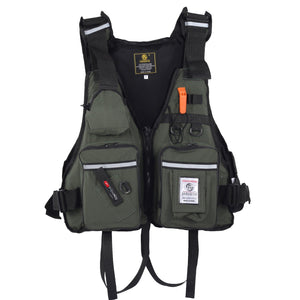Experience Fishing Like Never Before with Our Multifunctional Vest Life Jacket