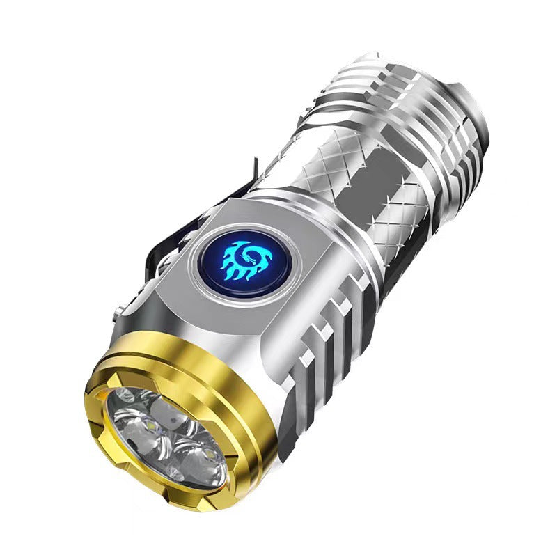 Rechargeable Super Bright Portable LED Flashlight