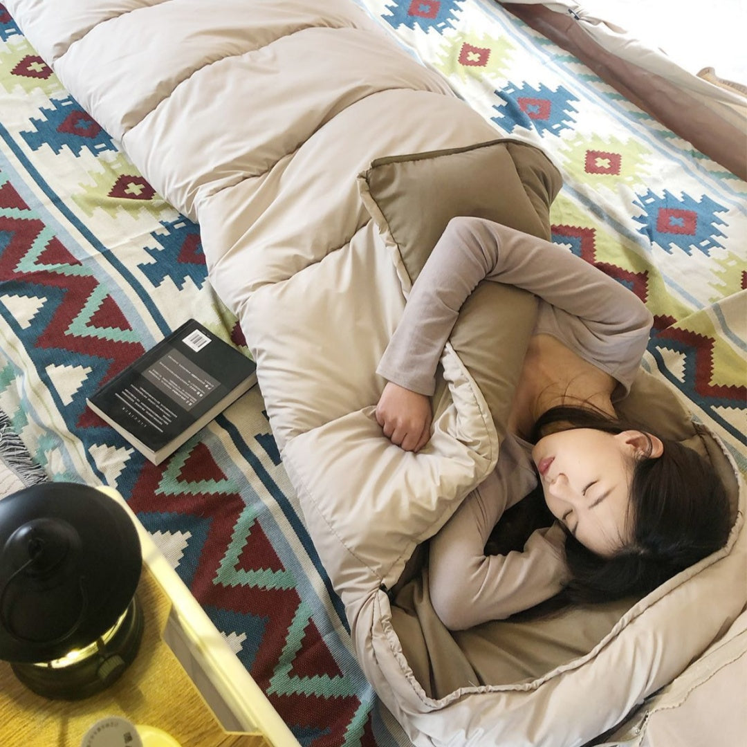 Waterproof Cotton Four-Season Outdoor Sleeping Bag
