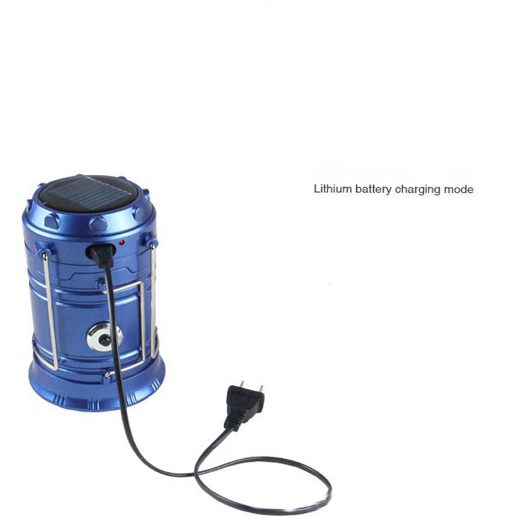 Solar Rechargeable Telescopic Camping Lantern