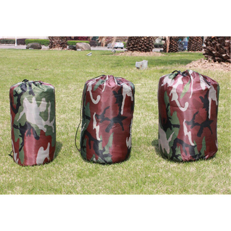 Camping Emergency Camouflage Sleeping Bag Lightweight Survival Gear