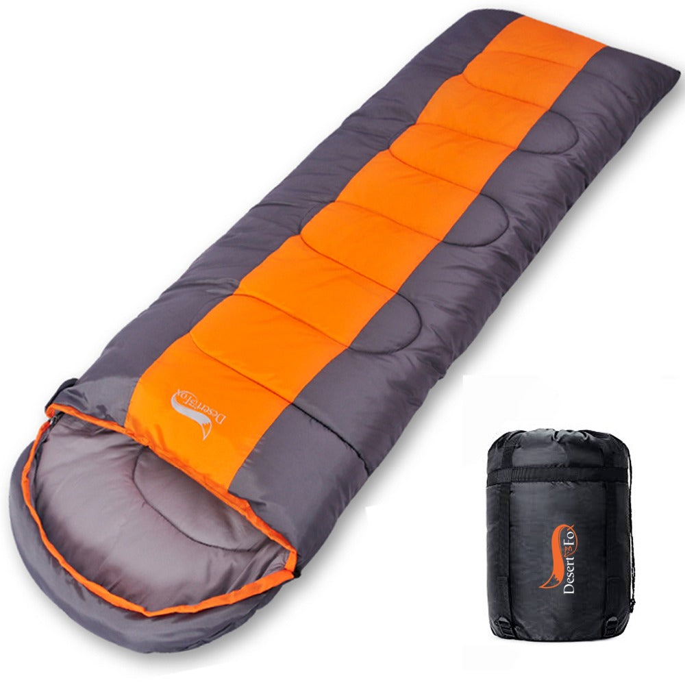 Lightweight Warm Cold-Weather Envelope Camping Sleeping Bag