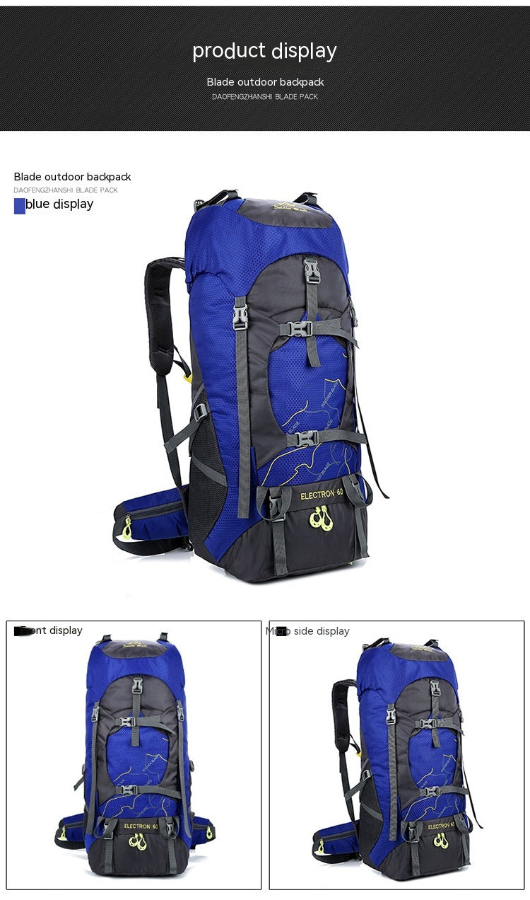 Large Capacity Outdoor Hiking Mountaineering Backpack