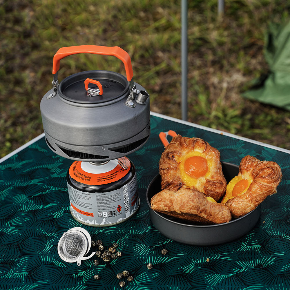 Portable Camping Cookware Set For Picnic Cooking