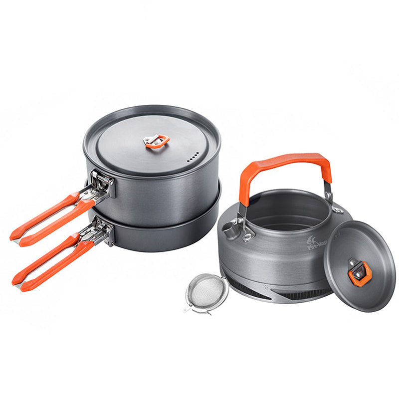 Portable Camping Cookware Set For Picnic Cooking