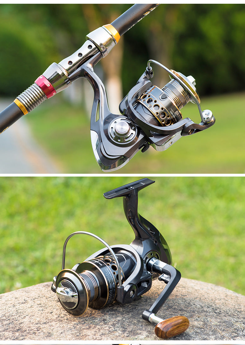 Telescopic Fishing Rod Spinning Reel Combo Kit