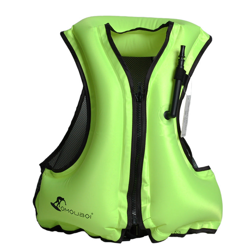 Inflatable Life Jacket Snorkeling Buoyancy Vest For Adults And Children