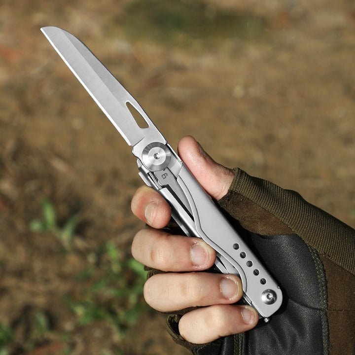 Stainless Steel Pocket Knife Scissors Multi Tool