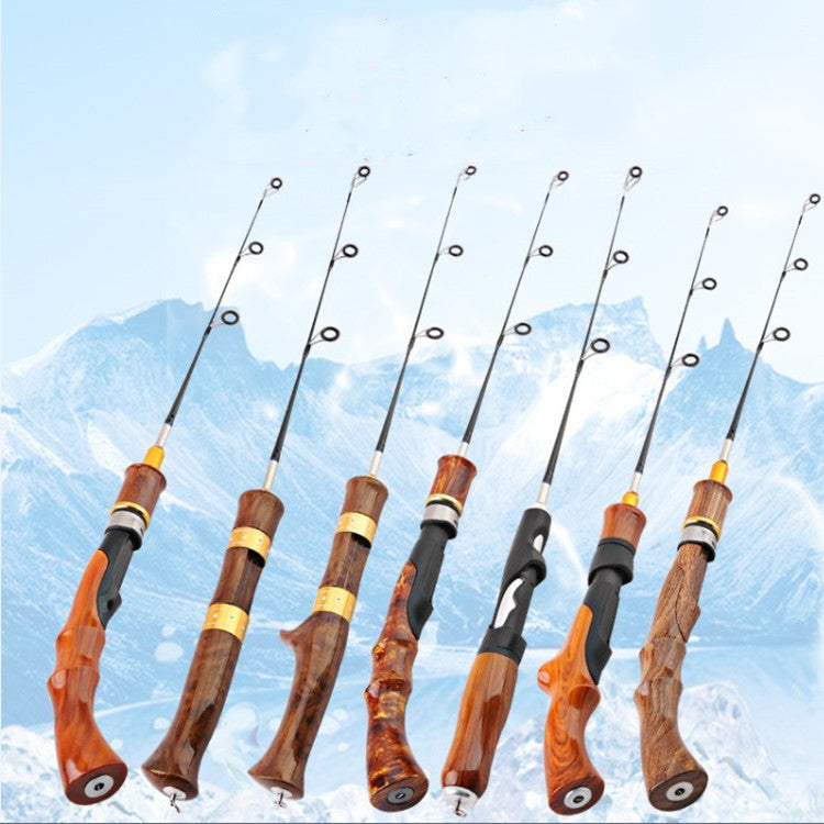 Portable Outdoor Ice Fishing Pole Rod
