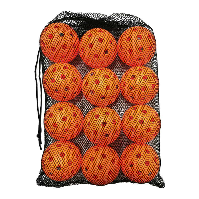 74mm 40 Hole 26g Plastic Pickleball Set 12 Pieces
