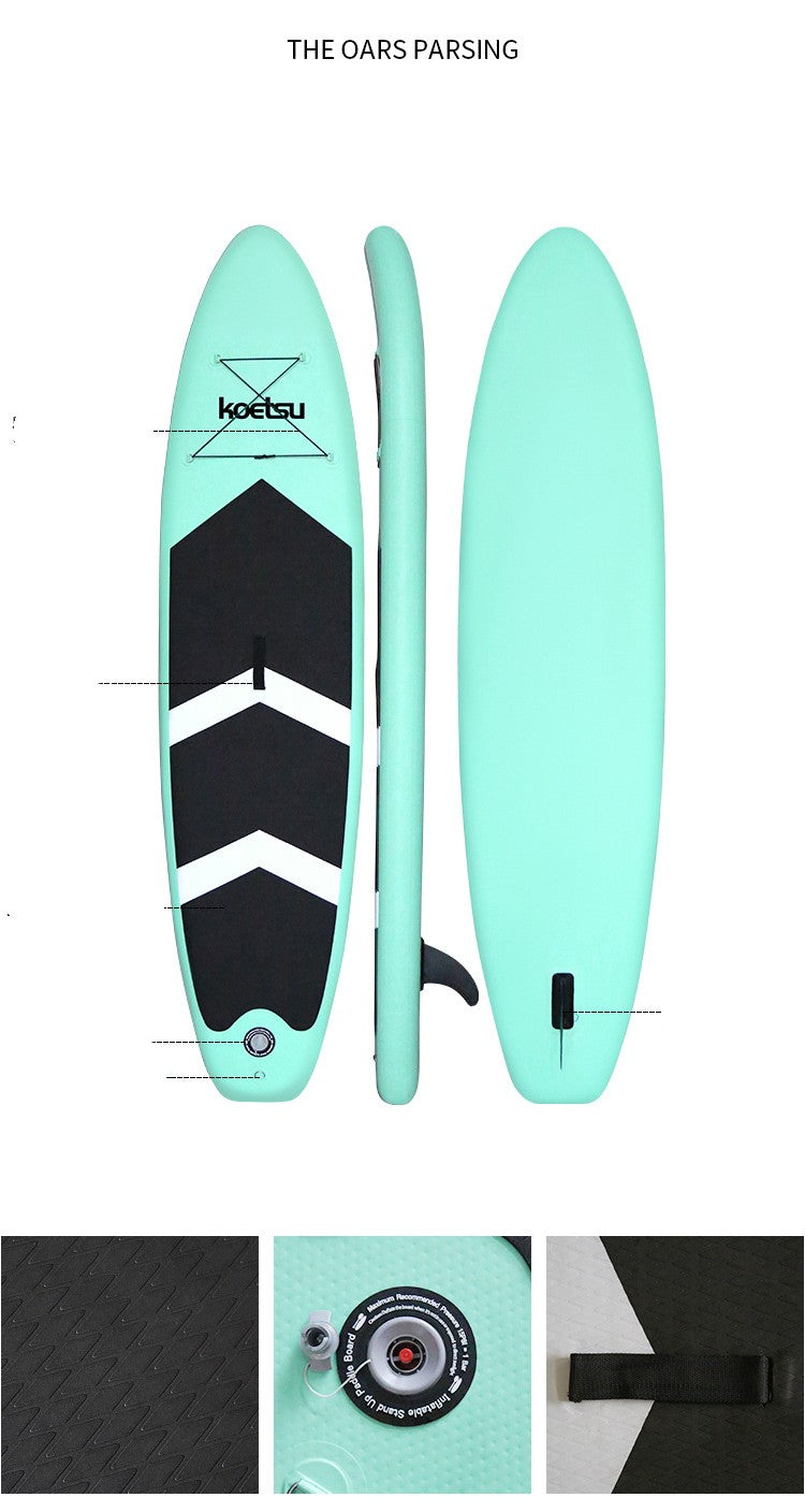 Inflatable Stand Up Paddle Board For Beginners Surf Water Ski