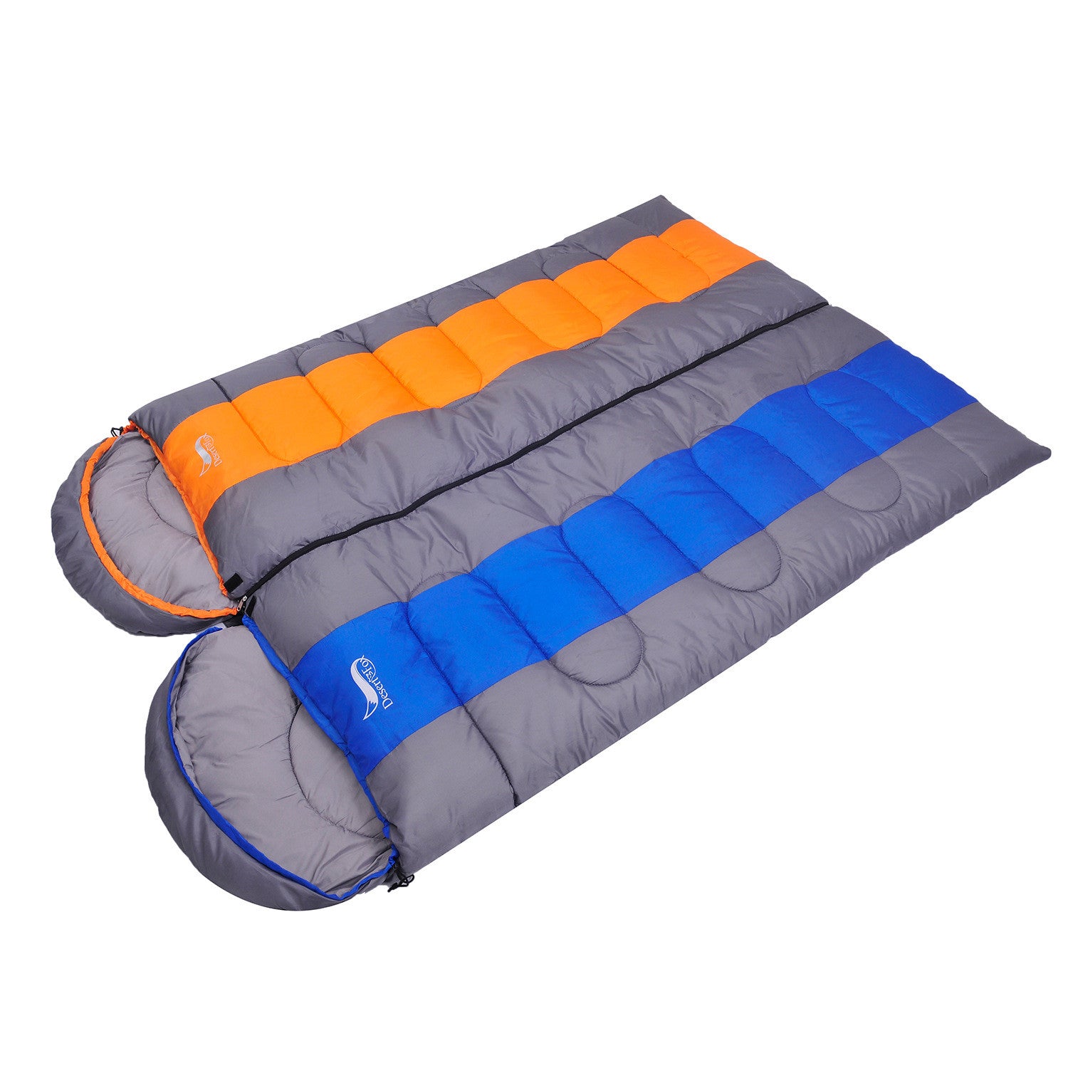 Lightweight Warm Cold-Weather Envelope Camping Sleeping Bag