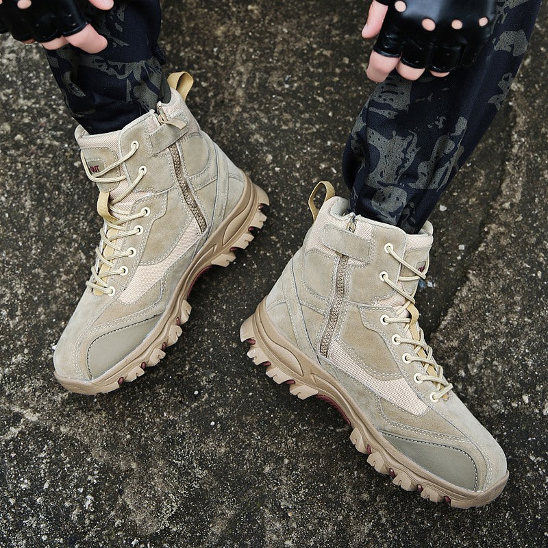 Mens High Top Outdoor Hiking Shoes