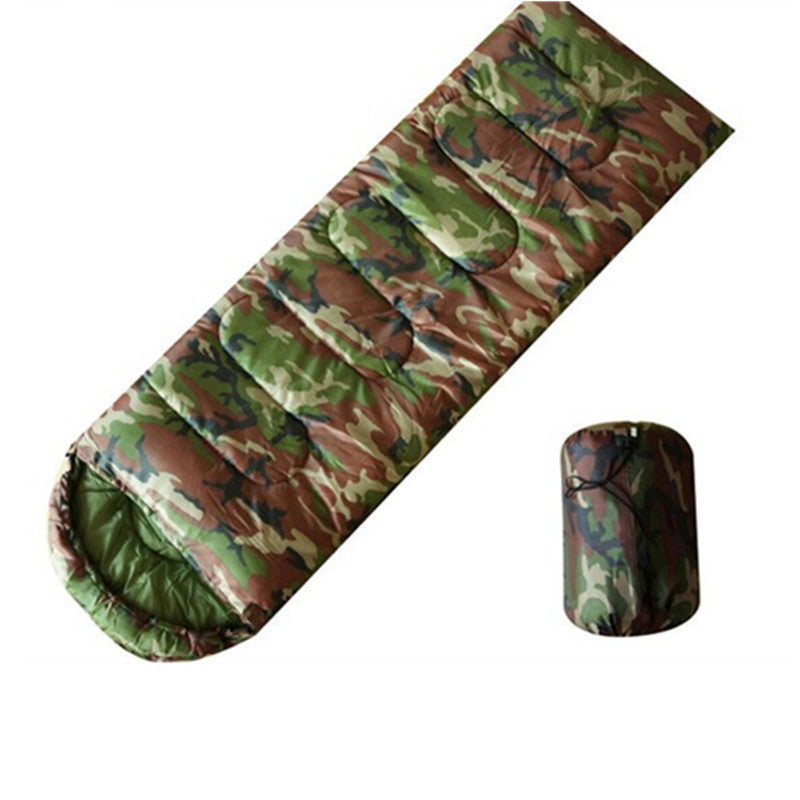 Camping Emergency Camouflage Sleeping Bag Lightweight Survival Gear