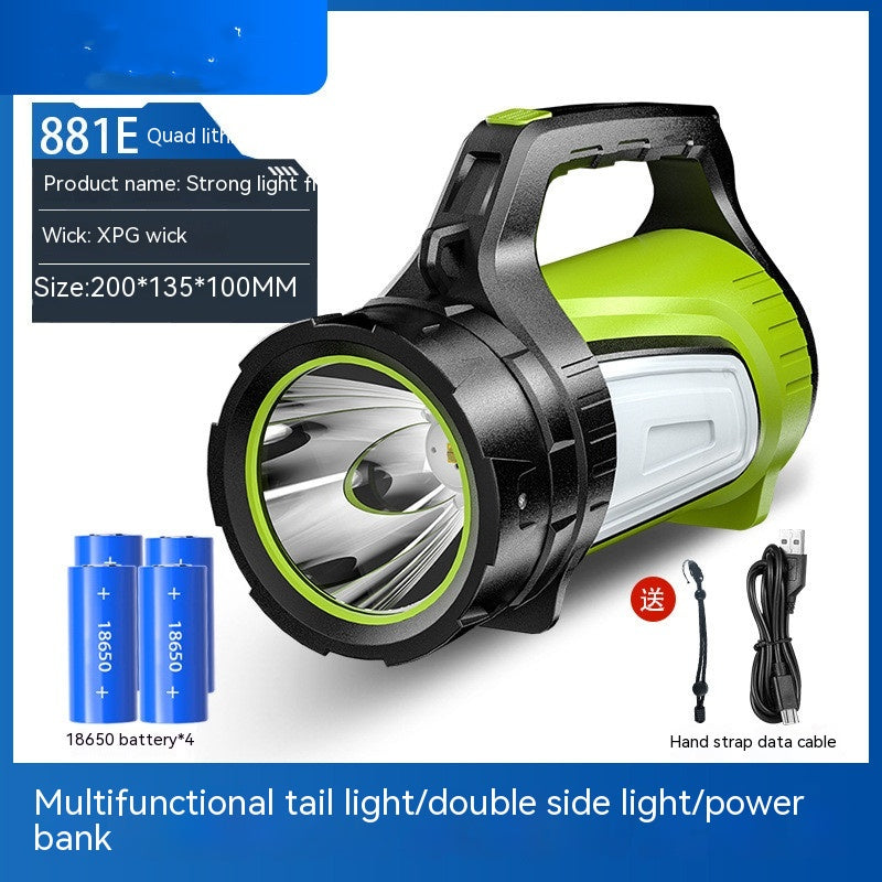 High Power LED Emergency Outdoor Searchlight Flashlight