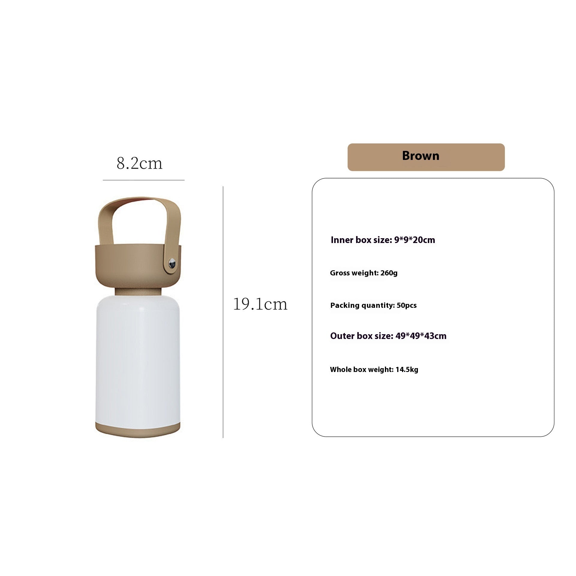 Portable USB Rechargeable Waterproof Camping LED Lantern