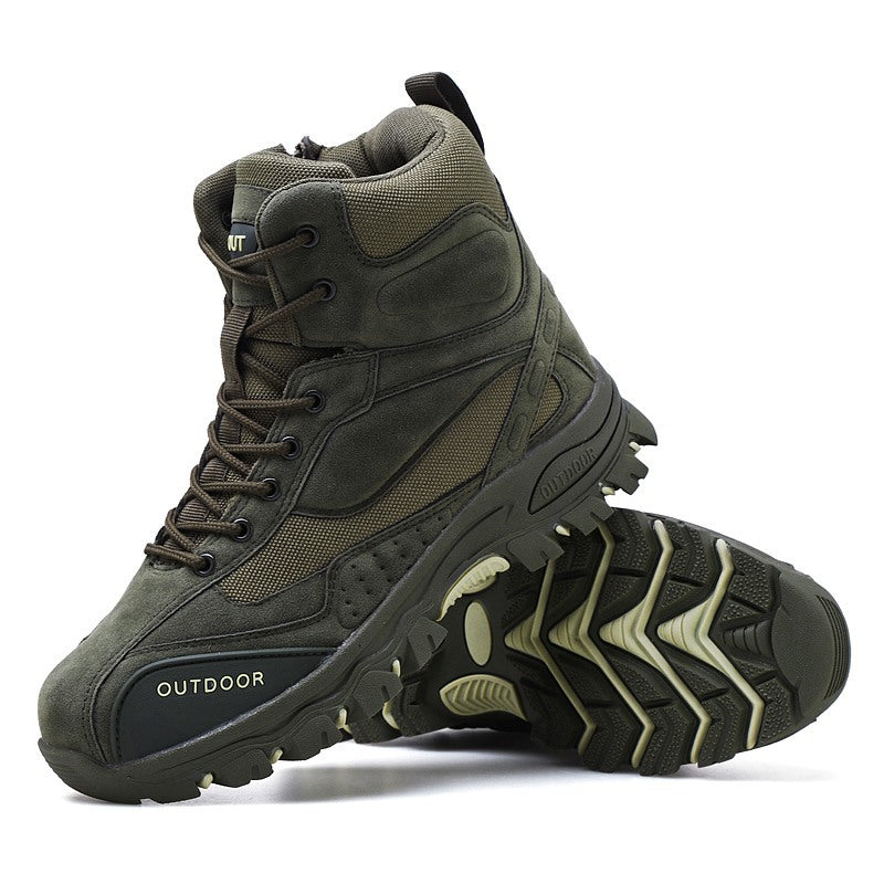 Mens High Top Outdoor Hiking Shoes