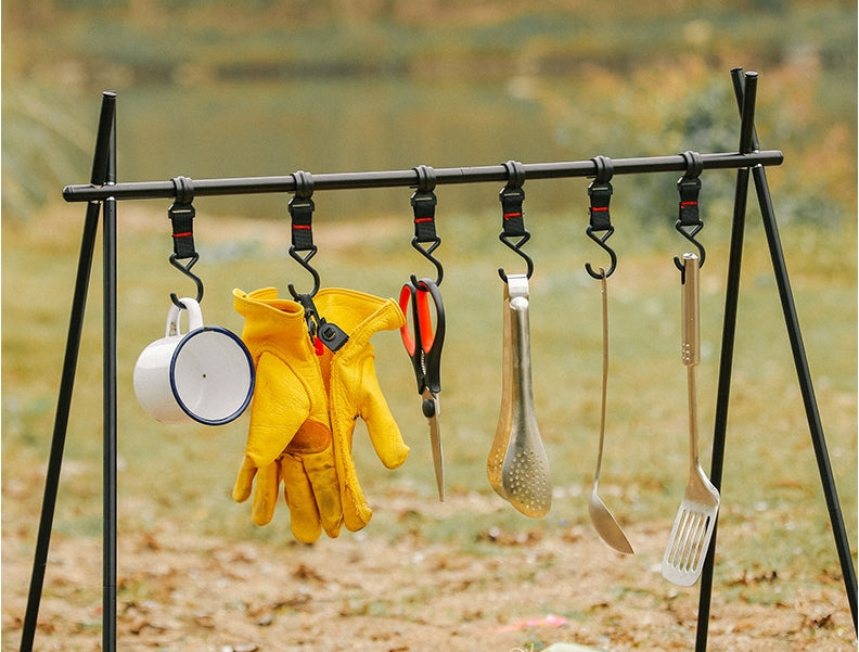 Foldable Aluminum Camping Clothes Drying Rack