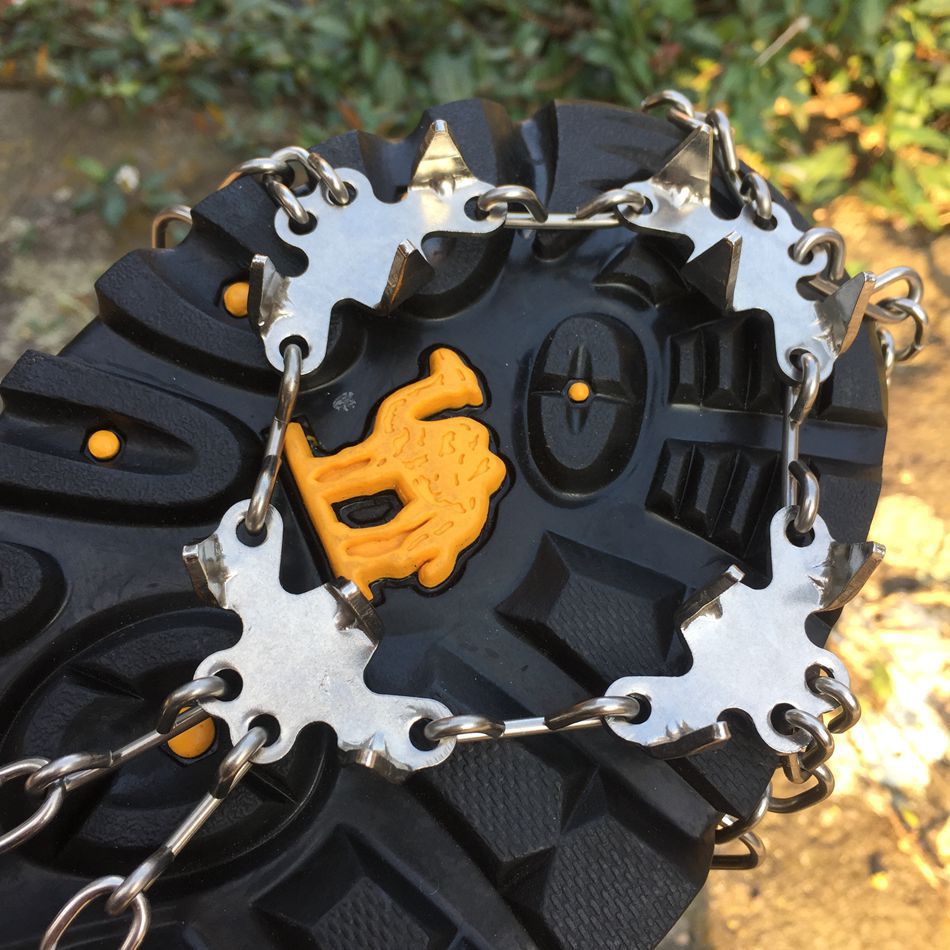 Non-Slip Silicone Snow Chain Mountaineering Climbing Gear