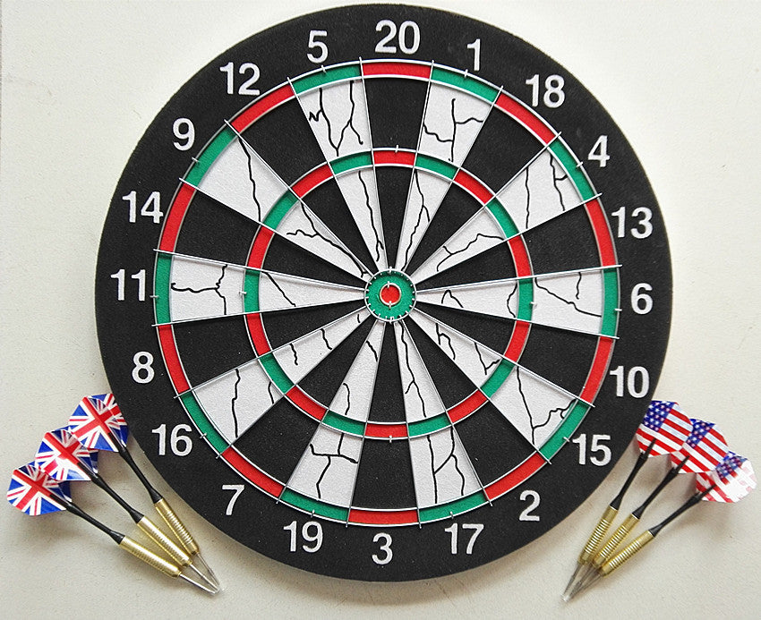 Indoor Double-sided Flocking Dart Plate