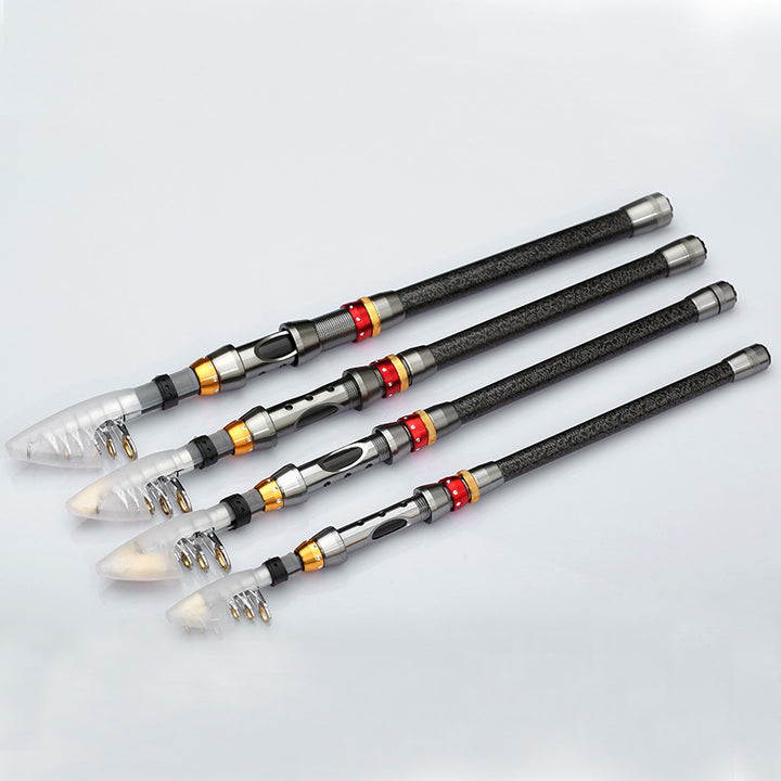 Telescopic Carbon Fiber Fishing Rod Super Hard