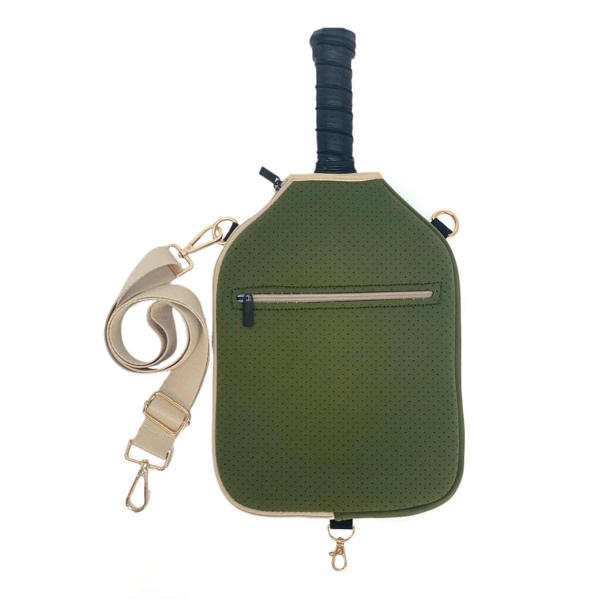 Diving Material Crossbody Pickleball Racket Bag With Hook