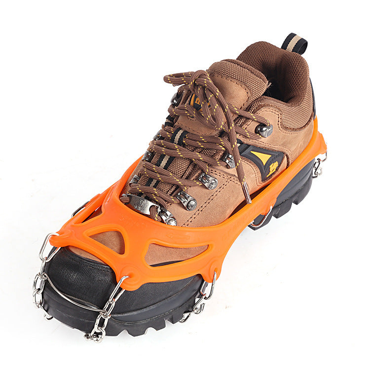 Non-Slip Silicone Snow Chain Mountaineering Climbing Gear