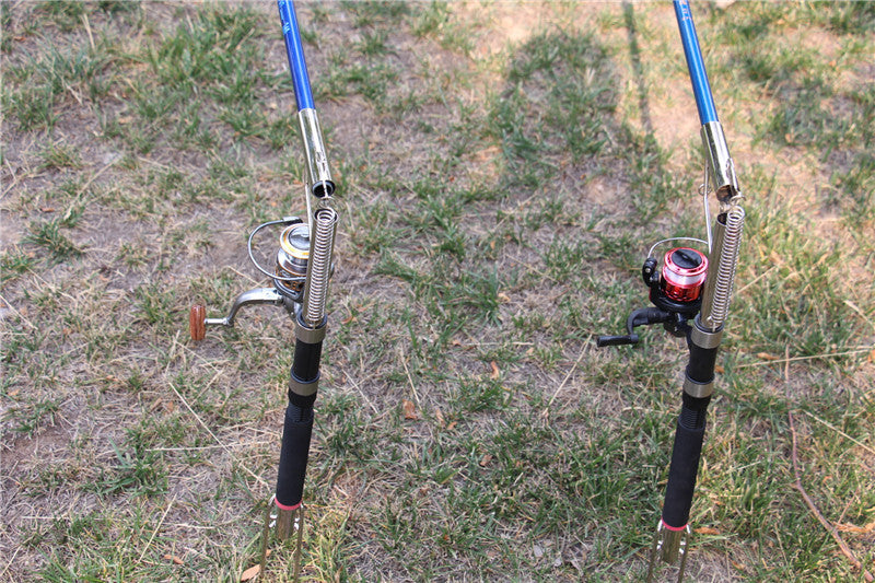 Automatic Spring Fishing Rod Set With Accessories