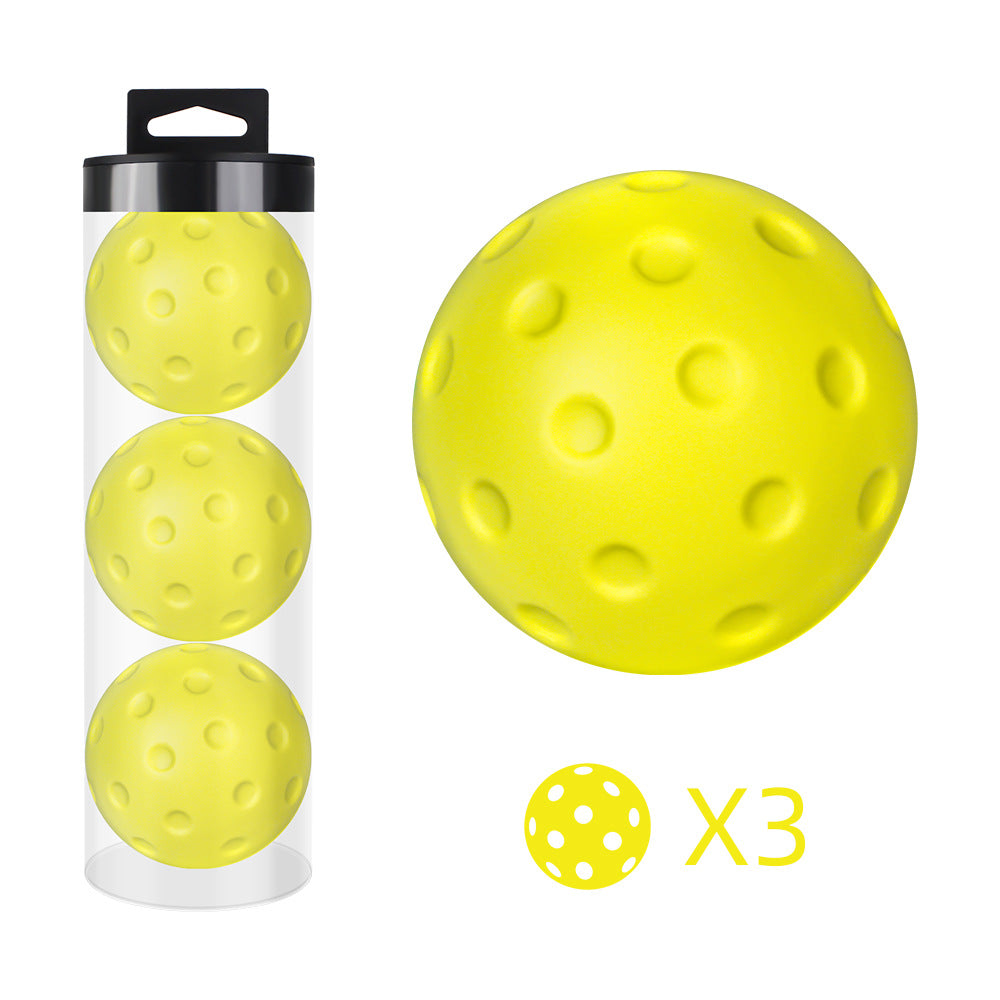 Mute PU Foam Sponge Pickleball Indoor Practice Ball