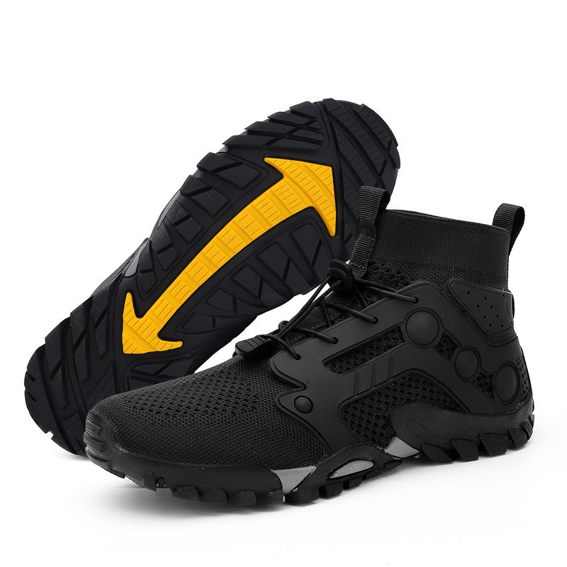 Men’s Lightweight High-Top Outdoor Hiking Shoes