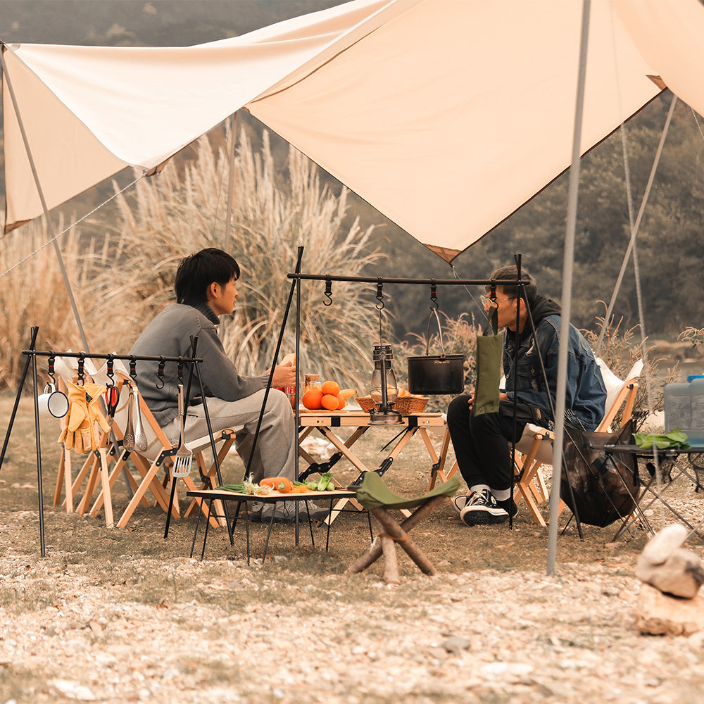 Foldable Aluminum Camping Clothes Drying Rack