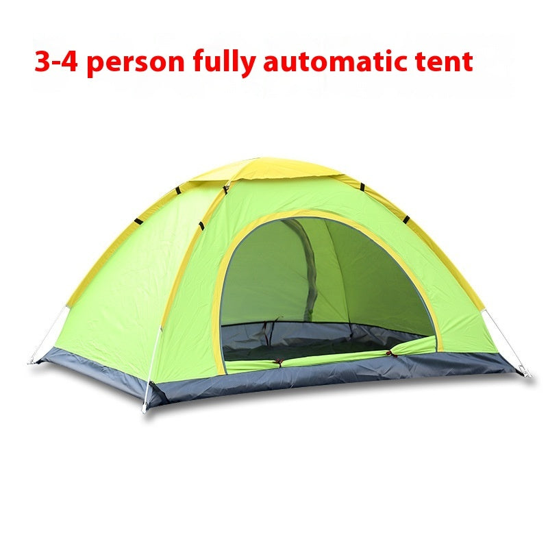 Multi-Person Automatic Double-Door Camping Tent