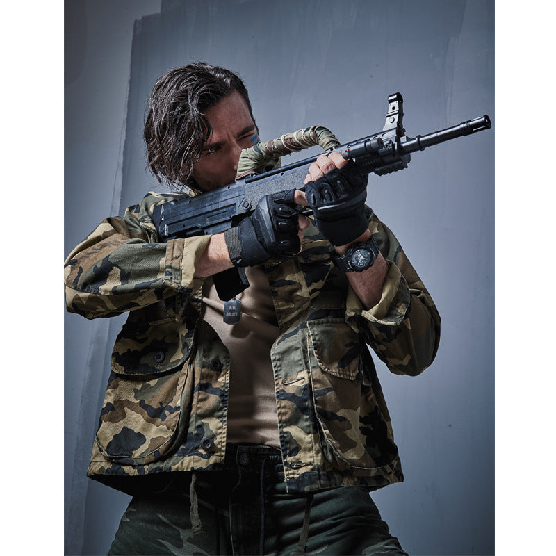 Camouflage Outdoor Jacket Military Style Lightweight Jacket