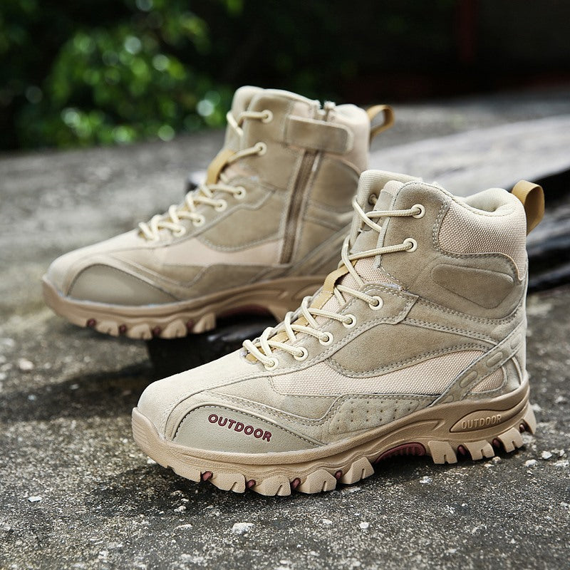 Mens High Top Outdoor Hiking Shoes