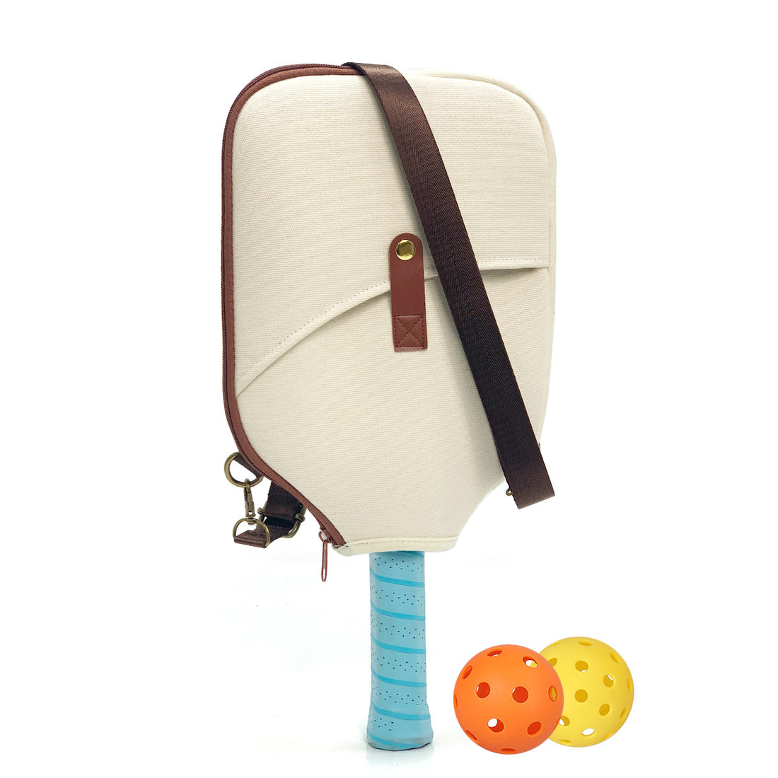 Diving Material Crossbody Pickleball Racket Bag With Hook