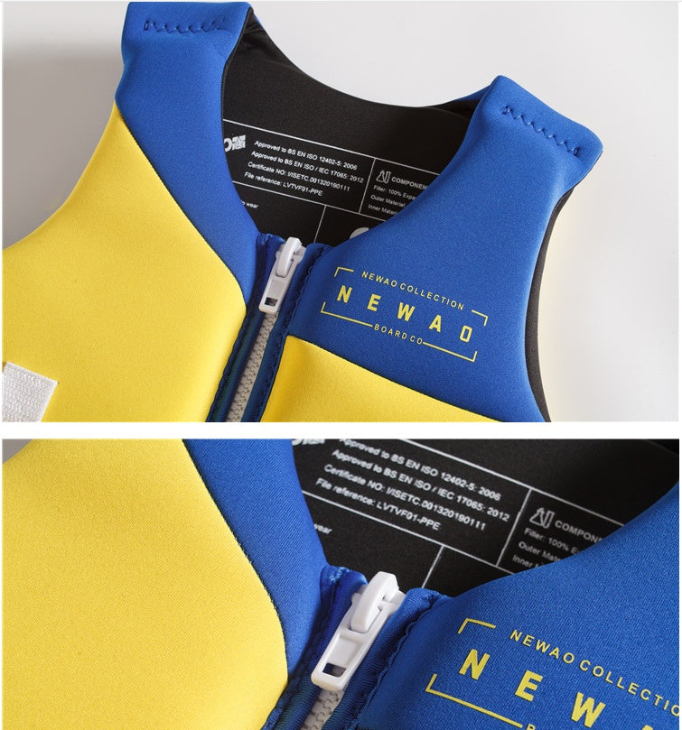 Children Professional Snorkeling Life Vest Protection Jacket