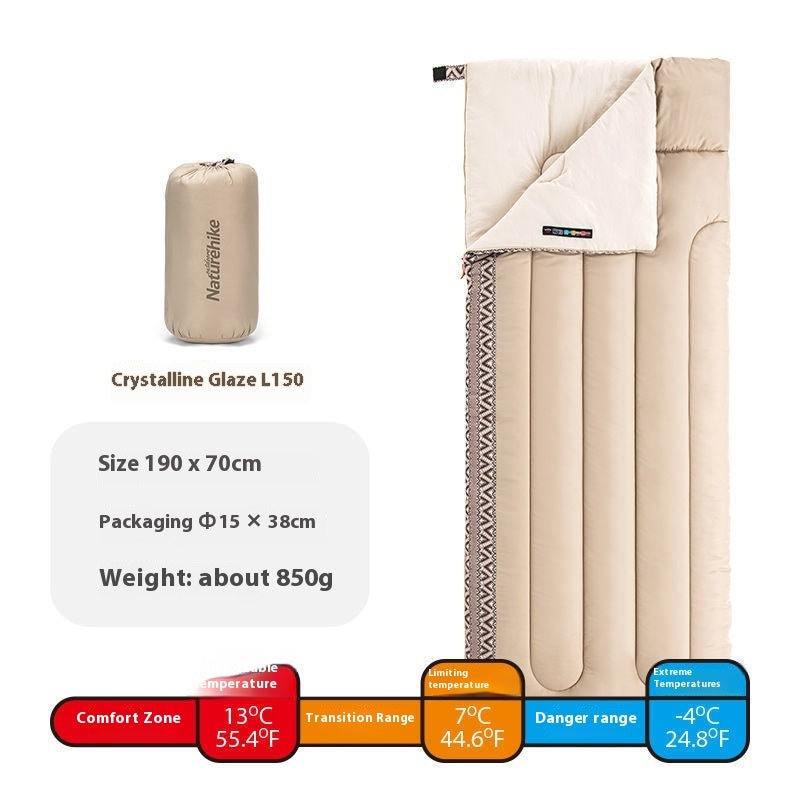 Four-Season Portable Dirt-Resistant Outdoor Sleeping Bag
