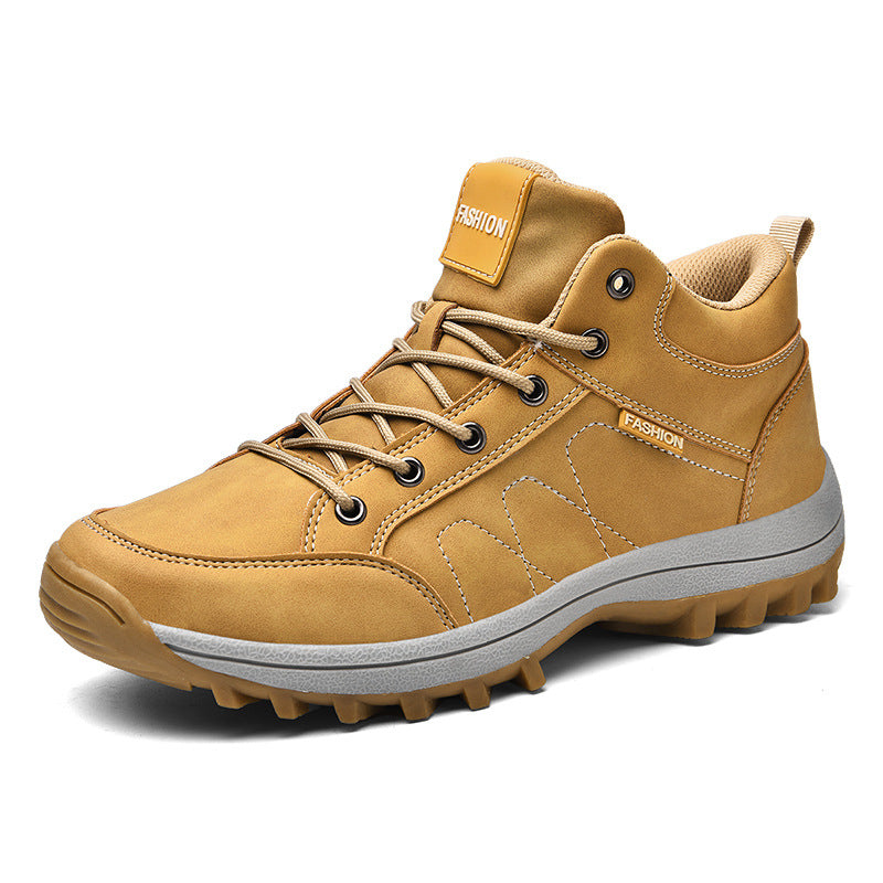 Fashion Men's High Top Outdoor Hiking Shoes
