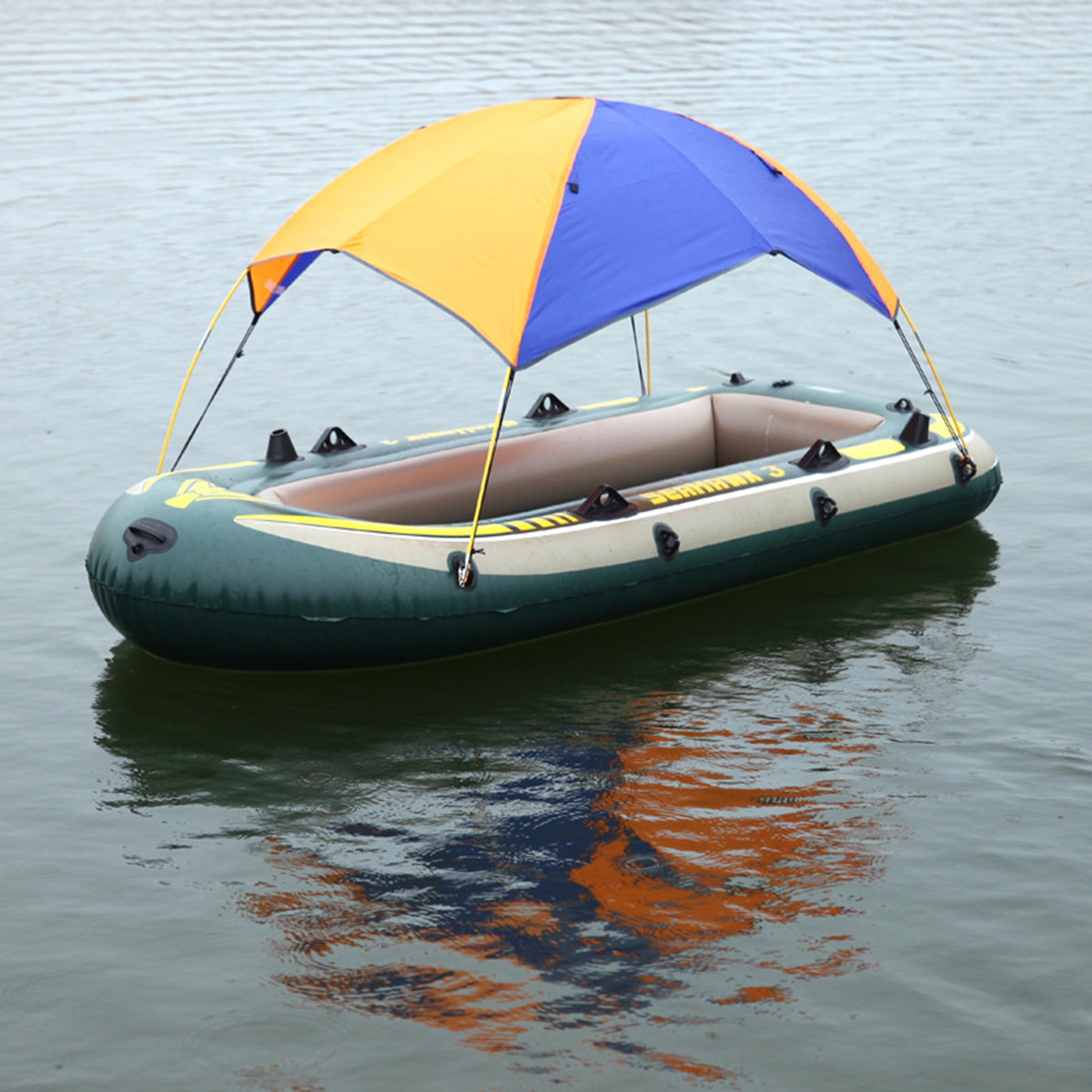Inflatable Kayak Boat Canopy Sun Shade Waterproof Awning