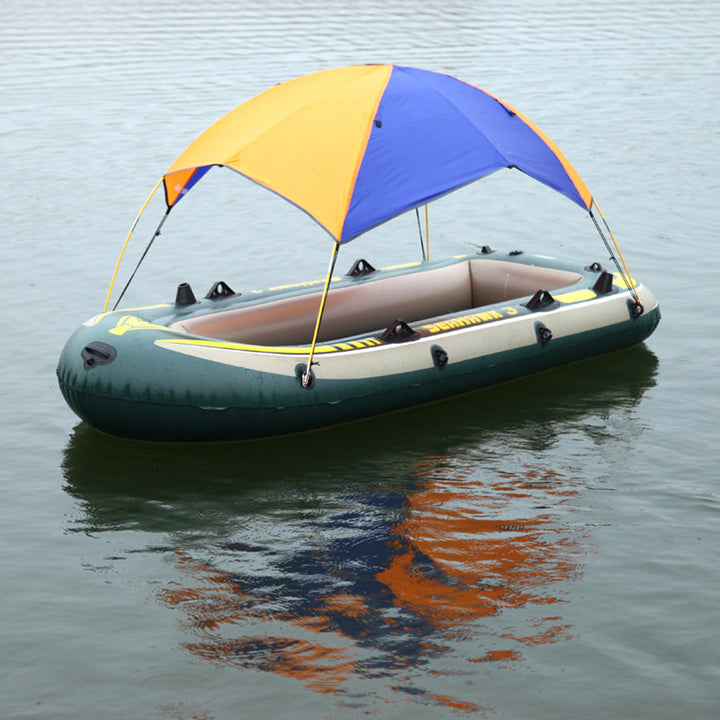 Inflatable Kayak Boat Canopy Sun Shade Waterproof Awning