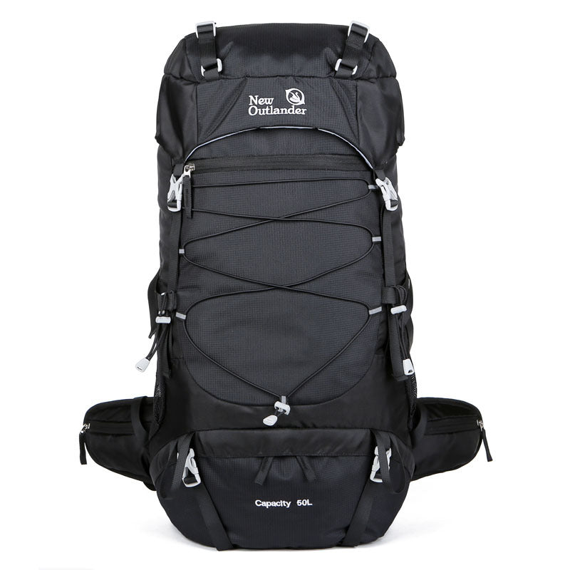 50L Large Capacity Nylon Hiking Camping Backpack