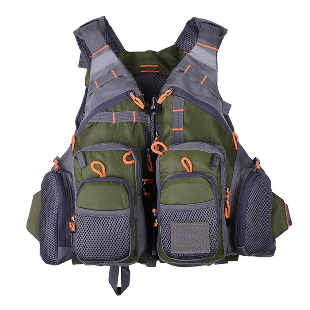 Men Outdoor Swimming Fishing Breathable Life Vest