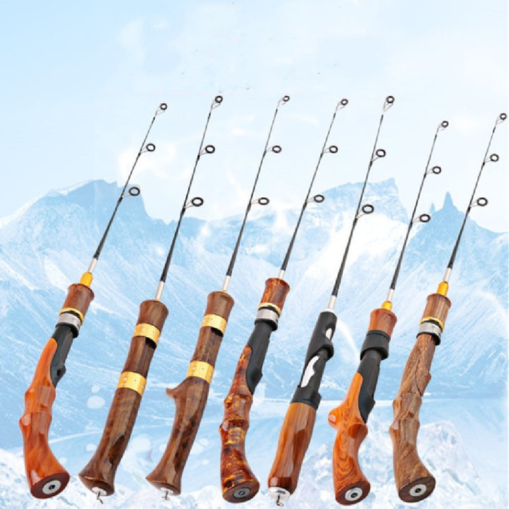 Portable Outdoor Ice Fishing Pole Rod