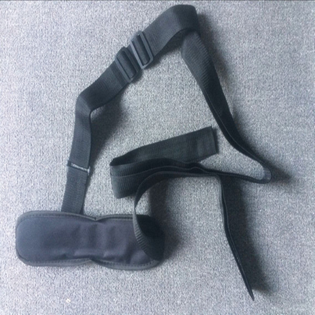Black Lightweight Surfboard Strap With Paddle Board