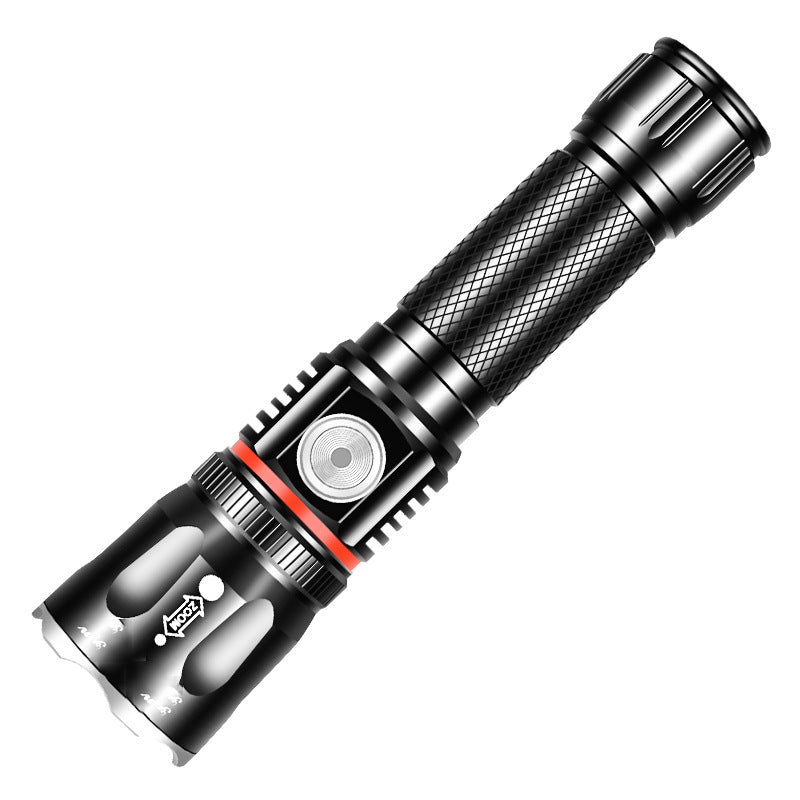 T6 Telescopic Multifunctional LED Camping Flashlight