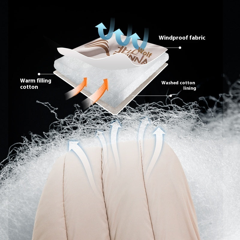 Double Thickened Cold-Protection Outdoor Sleeping Bag