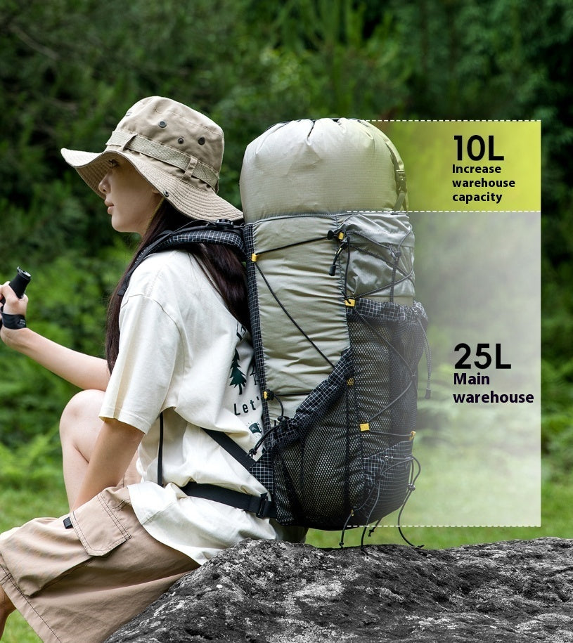 35L Large Capacity Hiking Mountaineering Backpack