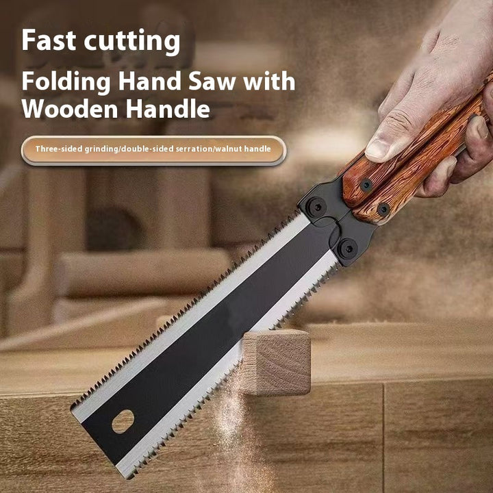 Double-sided Foldable Saw Hand Saw Butterfly Saw