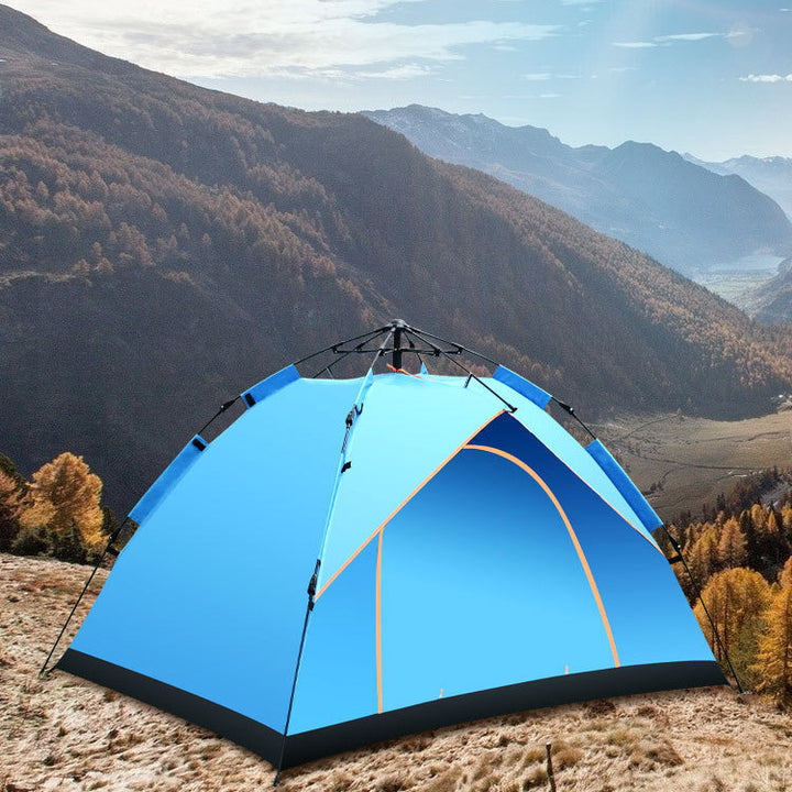 Automatic Double-Layer Outdoor Camping Tent