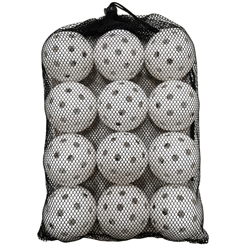 74mm 40 Hole 26g Plastic Pickleball Set 12 Pieces